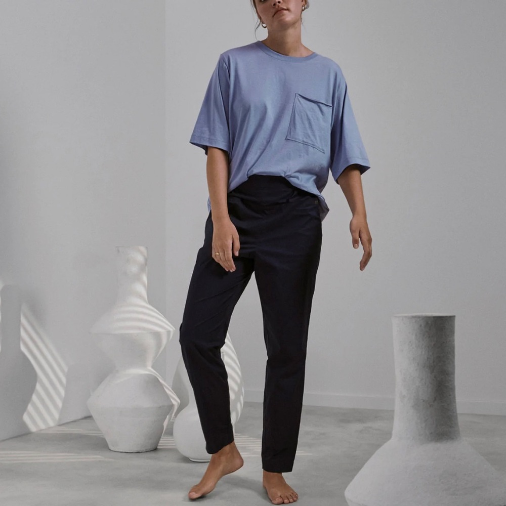 Lunya Airy Cotton Tapered Pant size medium new with tags